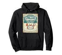 Saltwater Doctor Crab Ocean Vintage Design Sudadera con Capucha