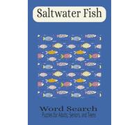 Saltwater Fish Word Search Puzzle Book: Word Search