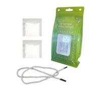 Saltwater Lamp - 3 Modes Pocket Outdoor Lantern | Hydro-Powered Outdoor Light | Battery Free Salt Powered LED Lamp 50 Lumen 240 Hour Duration For Picnic Hiking Backpacking Traveling Commuting Urban Ex