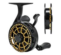 Saltwater Reel - Lightweight Metal Fishing Wheel, Magnetic Drop System Gear, Freshwater Saltwater Equipment, Trout Crappie Catfish Salmon Angler Setup, Fishing Accessories Tools For Adults Men Youth