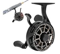 Saltwater Reel - Magnetic Drop System Fly Reel, 11 x 7 x 6,3 cm Metal Fishing Wheels, Fishing Wheel | For Beginner Adults Men Trout Salmon Crappie Catfish Fresh Water