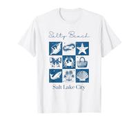 Salty Beach Vacaciones en Salt Lake City Utah Camiseta