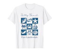 Salty Beach Vacaciones Fort Lauderdale Florida Camiseta