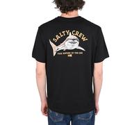 Salty Crew Camiseta Manga Corta Regular Algodón Negro T-Shirt