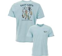 Salty Crew - Camisetas - Lure Gear Classic Blue Fog - Talla M - Azul Azul M