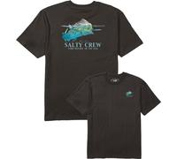Salty Crew - Camisetas - Mahi Surface SS Tee Black - Talla S - Negro Negro S