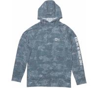 Salty Crew - Camisetas - Mariner Hood Tech Tee Dark Navy - Talla L - Azul marino Azul marino L