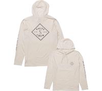 Salty Crew - Sudaderas - Tippet Hood Tech Tee White - Talla L - Blanco Blanco L