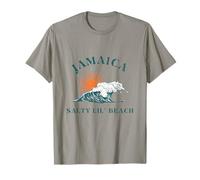 Salty Lil Beach Jamaica Viaje Souvenir Jamaica Camiseta