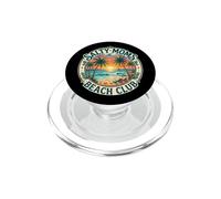 Salty Moms Beach Club Tropical Beach Puesta del Sol Mamá Vacaciones PopSockets PopGrip para MagSafe