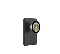 Salty Moms Beach Club Tropical Beach Puesta del Sol Mamá Vacaciones PopSockets PopWallet para MagSafe
