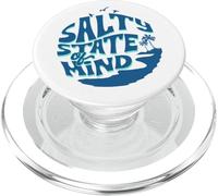 Salty State of Mind Design for Beach and Ocean Lovers PopSockets PopGrip para MagSafe