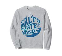 Salty State of Mind Design for Beach and Ocean Lovers Sudadera
