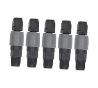 Saluaqui Accesorios Neumáticos Autoblocantes Comp 5 Set C Tipo Conectores Rápidos Neumáticos Autoblocantes Acoplador de Manguera Enchufe Alta Presión 20 kgf/cm² 35 ℃ ~ 60 ℃ Temperatura (SP+PP-30)