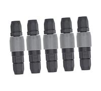 Saluaqui Accesorios Neumáticos Autoblocantes Comp 5 Set C Tipo Conectores Rápidos Neumáticos Autoblocantes Acoplador de Manguera Enchufe Alta Presión 20 kgf/cm² 35 ℃ ~ 60 ℃ Temperatura (SP+PP-40)
