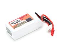 Saluaqui Alta Capacidad 11.1V 850mAh 45C Lipolímero Batería LIPO JST Plug para Automóviles RC Camiones Helicópteros y Barcos - Solución de Energía Recargable