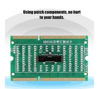 Saluaqui Analizador DIMM Probador de Diagnóstico Tarjeta de Prueba Posterior para PC Computadora Portátil DDR234 con Luz LED Herramienta de Diagnóstico de Memoria DDR4 y Solución de Solución de (DDR3)