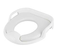 Saluaqui Asiento de Entrenamiento Suave para Ir Al Baño para Niños y Niñas con No Deslizante | Diseño Ergonómico contra el Estribo | Asiento de Inodoro para Niños Blancos | Se Adapta Al 95% de