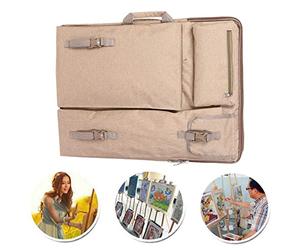 Saluaqui Bolsa de portafolio para Artista, Estuche de Transporte multifunción para Tablero de Dibujo 4K, Ideal para Suministros de Arte, Pintura y bocetos, diseño ergonómico y Resistente