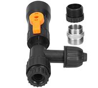 Saluaqui Bomba de Boquillas de Reemplazo de Reemplazo de de de de de Agua con 2 adaptadores: Se Conecta Fácilmente a Varios Tamaños de Grifo para la Sifón y Limpieza sin Esfuerzo