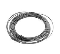 Saluaqui Cable de Acero Inoxidable 304 de 15M, 0,5mm, Cuerda de Alambre, Cuerda de Alambre de Metal para Uso Industrial Comercial