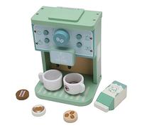 Saluaqui Cafetera de Juguete Inspiradora para Niños - Juego de Juguetes Cafetera Madera con Diseño Realista Perillas para el Juego Creativo Roles - Madera Compuesta Ecológica Segura, Ideal Niños y