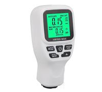 Saluaqui Calibre de Espesor de Recubrimiento Digital de Alta Precisión con Pantalla de Múltiples Unidades para Mediciones de Película de Pintura de Metal 0-2000um Negro (WHITE)