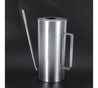 Saluaqui Chemlliy Regadera de Acero Inoxidable st. Regadera de Acero Inoxidable de 5 L con Boquilla para Interior y Exterior, para Plantas, Flores, Ergonómico, Resistente Al óxido, Fácil de Usar