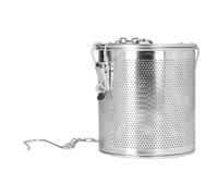 Saluaqui Colador de Especias y Condimentos de Acero Inoxidable de 0,3 L, Infusor de Especias Multiusos para Salsa, Sopa, Diseño de Malla Perforada (1.3L)