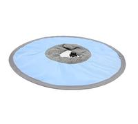 Saluaqui Coloque de Recuperación de Gato Impermeable Ajustable Elizabeth para Post-cirugía, Azul Claro M-Collar Protector contra Las Mascotas Anti-desorden (L)