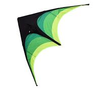 Saluaqui Cometa de Triángulo de Pradera Fácil de Ensamblar para Niños y Adultos con un Diseño de 1,6 M de Largo y Cola Espiral, Juegos Familiares Al Aire Libre en Ciudades Costeras