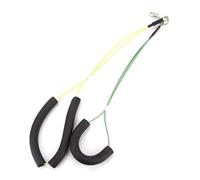 Saluaqui Correa de Aseo de Mascotas Ajustable con Collar de Espuma Cómoda para Mesa de Preparación - Bucle de Aseo de Mascotas con Cuerda de Acero Inoxidable - Amarillo y Azul (Amarillo+Verde)