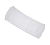 Saluaqui Cubierta de Jaula de Pájaros de Nylon Ventilado con Diseño elástico: Gran Tamaño, Receptor de Semillas Azules para Jaulas de Pájaros de Mascotas (White)