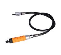 Saluaqui Electric Wood Chisel Juego de Herramientas de Cincel para Tallar Eléctrico con 5 Cuchillos Eje Flexible Tallado de Carpintería de Alta Velocidad para Taladros Amoladoras Diseño de Caucho de