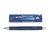 Saluaqui Escritura Suave de 5.6 Mm a Lápiz Mecánico con 6 Núcleos de Recarga para Artistas e Ingenieros - Soporte Negro para Dibujar y Redactar
