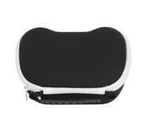 Saluaqui Estuche de Almacenamiento del Controlador de Juego Nylon Duro con Caja de Viaje Protector de la Cremallera de Metal para el Controlador de Juego de la Serie X S (Cremallera Blanca Negra)