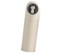 Saluaqui Etui Brosse a Dent Travel Toothbr Portacepillos de Dientes de Viaje Lindo Estuche de Plástico Portátil con Buen Sellado Ideal para la Oficina Familia y Vacaciones Ligero y de Diseño (Gris