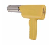 Saluaqui Fabricantes de Pastas Eléctricas Máquina de Prensa de Fideos Automáticos de Mano con Diseño Inalámbrico Recargable, Moldes de Fideos 5pcs para Cocina, (YELLOW)