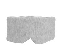 Saluaqui Funda para Ojos para Dormir, Cobertura Completa, Máscara Opaca Contorneada 3D con Correa Ajustable para Personas que Duermen de Lado, Tela Modal Plegable y Ligera para Vi (GRAY)