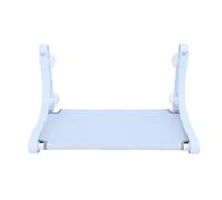 Saluaqui Hamaca de Perca de la Ventana de Gato Inalámbrica con Fuerte Rodamiento de Carga | Marco de Taza de Succión Resistente | Asiento de la Ventana de Gato para Tomar el Sol y Relajación | Azul