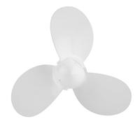Saluaqui Hélice de Motor Externo para - 7 1/4 X 5 -a 3 Cuchillas CNC Aluminio Boat Motor Propeller - Reemplazo de Peso Ligero y Portátil