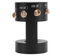 Saluaqui Herramienta de Atacante de Tungsteno TIG de ángulo Múltiple Tornillos de Guía de Latón - Molinillo de Desplazamiento de Aleación de Aluminio para un Ajuste Preciso de Electrodo de Soldadura