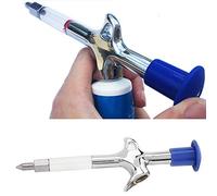 Saluaqui Inyector de Grasa para Bicicleta de Montaña, Herramienta de Lubricación de Cobre para Bujes de Rodamientos, Inyector de Aceite Portátil Ligero para Bicicleta