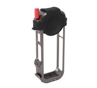 Saluaqui Jaula de Cámara de Aluminio con Cubierta de Lente de Silicona para la Caja de Protección X4 y el Marco de la Carcasa de la Plataforma con Puerto de Tornillo 1/4 y Soporte de Zapatos Fríos