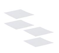 Saluaqui Juego de Pegatinas Braille de 10 Mm de Diámetro Etiquetas Adhesivas de Puntos Táctiles de Silicona para Personas con Discapacidad Visual, Respaldo Adhesivo Seguro, (WHITE) (WHITE)