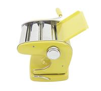 Saluaqui Máquina de Fabricante de Pasta de Taza de Succión Versátil con Operación Manual de Acero Inoxidable, 6 Niveles Ajustables, Prensa de Fideos Rojos para Lasaña Casera y Más (Ventosa 2