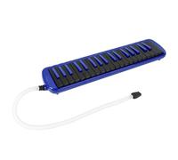 Saluaqui Melodica Portátil de 37 Teclas con Estuche de transporte: Ideal para Principiantes y Entusiastas de la Música, Instrumento Musical Ergonómico de Viento en Rojo Vibrante (BLUE)
