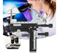 Saluaqui Microscopio Mejorado Etapa Mecánica Unida con Calibración Móvil X-Y y Escala para Microscopía de precisión: Construcción de Plástico y Metal Duradero