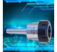 Saluaqui MT2 Er40er40 Live Collet ER40 M10 Portabrocas de Boquilla Cono Morse MT2 Vástago para Torno CNC 40CR Acero Al Carbono ER40 Sujeción a Tierra Herramienta de Mecanizado Profesional Endurecida