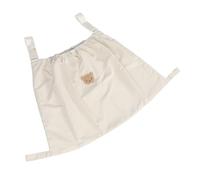 Saluaqui Organizador de Bolsas de Carga de Gran Capacidad Impermeable con Nylon Fácil de Limpiar-Almacenamiento de Colgantes de Beige Universal para Elementos Esenciales para Bebés (Beige)